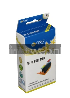 Canon PGI-9MBK mat zwart voorkant Front box