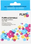 FLWR Brother LC-3219XLC cyaan (Huismerk (compatible))
