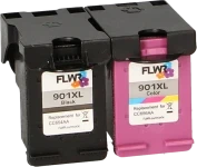 FLWR HP 901XL Multipack zwart en kleur Product only