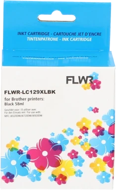 FLWR Brother LC-129XLBK zwart