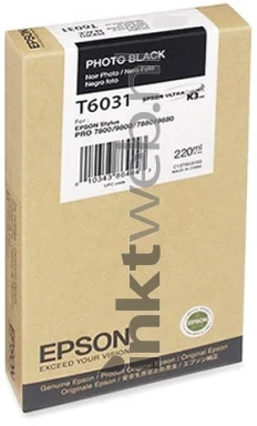 Epson T6031 foto zwart