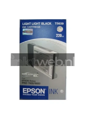 Epson T6039 licht zwart