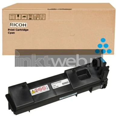 Ricoh C730 cyaan Combined box and product