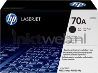 HP 70A zwart front box Front box