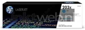 HP 203X cyaan Front box
