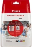 Canon CLI-581 4-pack met fotopapier zwart en kleur (Origineel)
