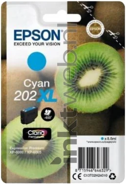 Epson 202XL cyaan