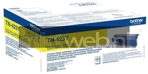 Brother TN-423Y geel Front box