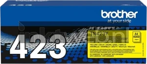 Brother TN-423 geel Front box