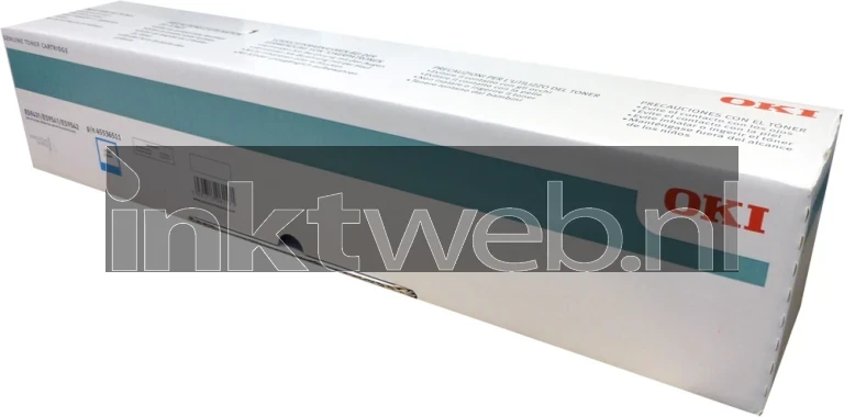 Oki 45536511 cyaan front box Front box