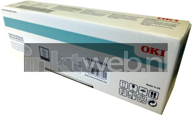 Oki 46490624 zwart Combined box and product