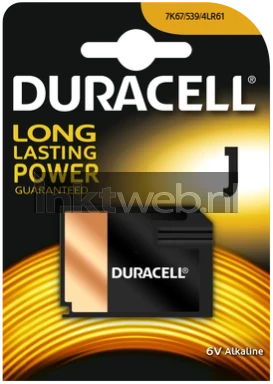 Duracell Lithium J 7K67 6V Combined box and product
