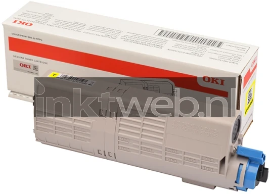 Oki 46490621 geel Combined box and product