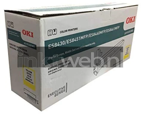 Oki 01247401 geel Front box