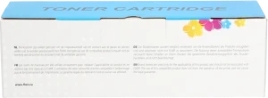 Huismerk HP 203X zwart Back box