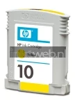 HP 10 geel cartridge Product only