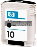 HP 10 zwart cartridge Product only