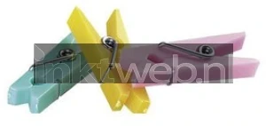 Alco knijpertjes 32mm assorti  (Origineel)