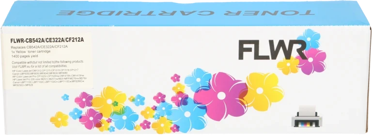 FLWR Canon 731Y geel Front box