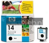 HP 14 Zwart Combined box and product
