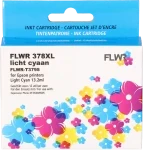 FLWR Epson 378XL licht cyaan (Huismerk (compatible))