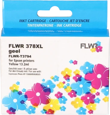 FLWR Epson 378XL geel