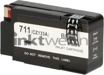 HP 711 zwart Product only