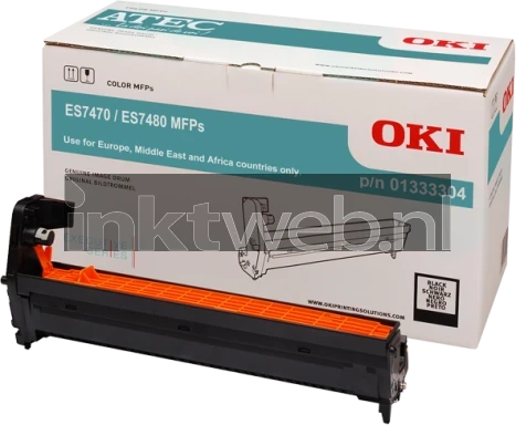 Oki 01333304 zwart Combined box and product