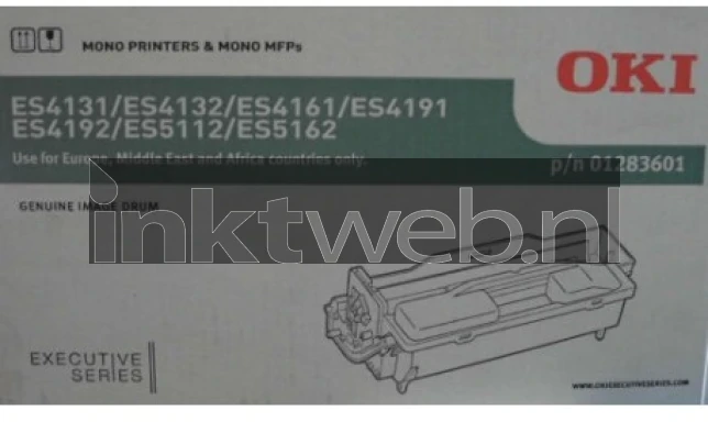 Oki 01283601 zwart Front box