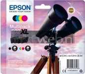 Epson 502XL Multipack zwart en kleur (Origineel Hoge Capaciteit)