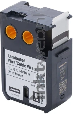 Dymo 1868705 zwart op wit breedte 39 mm