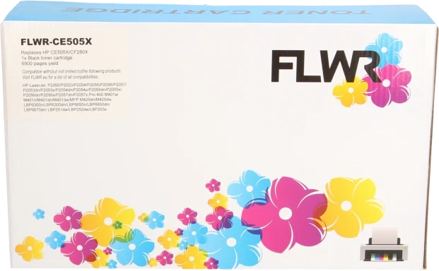FLWR HP 80X zwart