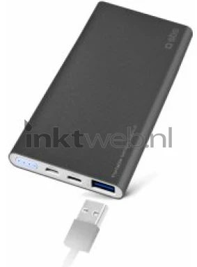 SBS Powerbank Donkergrijs 5.000mAh