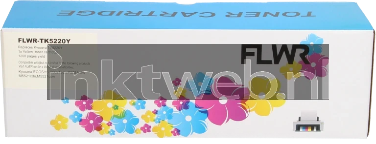 FLWR Kyocera Mita TK-5220 geel