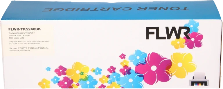 FLWR Kyocera Mita TK-5240 zwart