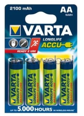 Varta 4xaa 2100mAh rechargeable