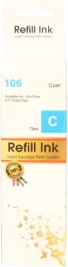 Huismerk Epson 106 Ecotank cyaan