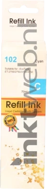 Huismerk Epson 102 Ecotank cyaan