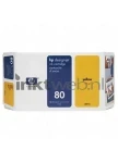 HP 80 geel (Origineel)