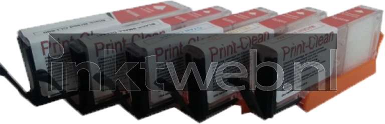 Eetbaar Reinigingsset PGI 550, CLI 551 zwart en kleur Product only