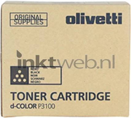 Olivetti P 3100 zwart Front box