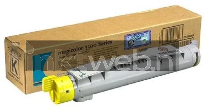 Konica Minolta MC3300 geel Combined box and product