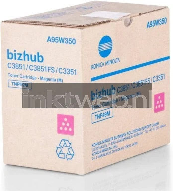 Konica Minolta TNP-49M magenta Front box
