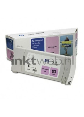 HP 83 Magenta Light Combined box and product