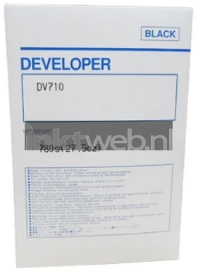 Konica Minolta DV710 zwart Front box