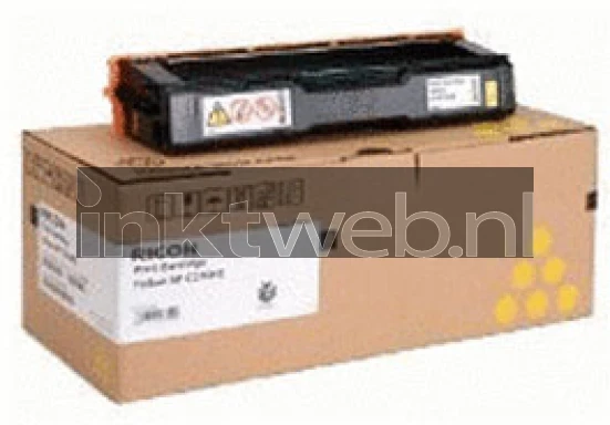 Ricoh SPC310 geel Combined box and product