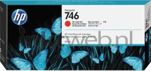 HP 746 Chromatisch rood (Origineel)