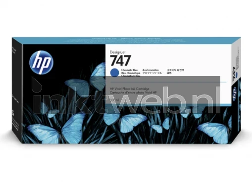 HP 747 blauw