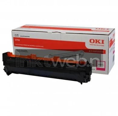 Oki C910 magenta Front box