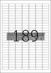Herma 4333 25,4 x 10mm Diverse